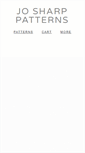 Mobile Screenshot of josharppatterns.com